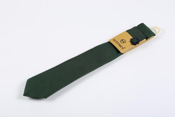 Suitmen Yeşil Dokulu Kravat